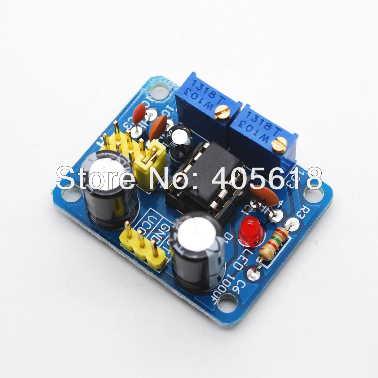 Wholesale 5pcs NE555 Signal Generator Square Wave Pulse Frequency Adjustable Module 1~500KHz