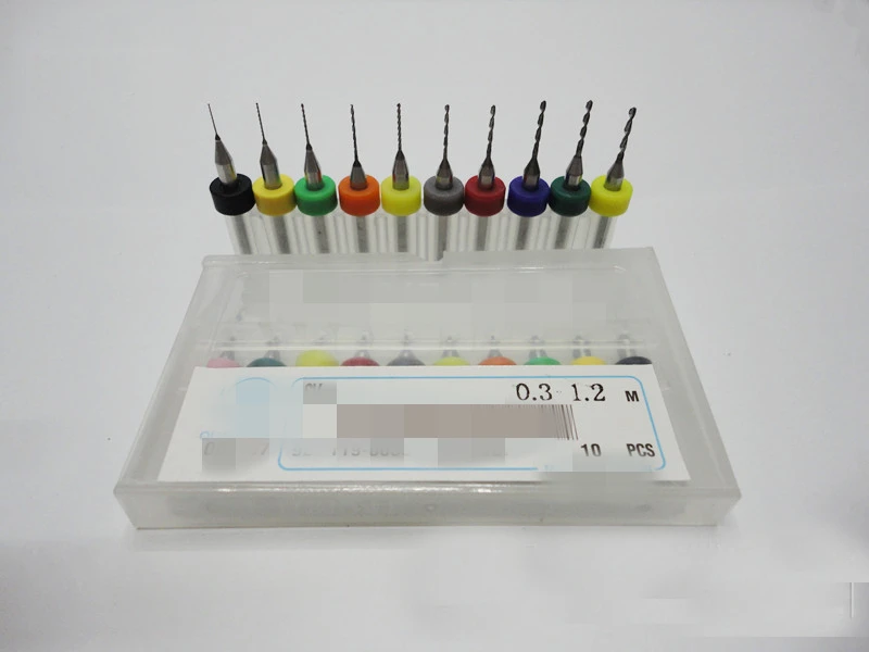 10pcs MINI PCB PCB Print Circuit Board เจาะ 0.1-1.0mm 0.3-1.2mm 1.1- 2.0 มม.0.6-1.5 มม.เพชรแกะสลัก SMT แม่พิมพ์ฮาร์ดแวร์