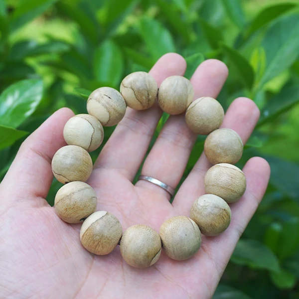 

20mm Natural Grade AAA Eaglewood Beads WIth Fragrance , Mala Beads Man Bracelet DIY Accessories