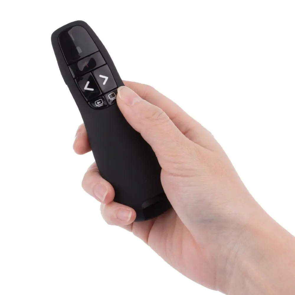 Jshfei 5Mw Wireless Presenter Rode Laser Pointer R400 2.4Ghz Usb Ppt Afstandsbediening Voor Powerpoint Presentatie