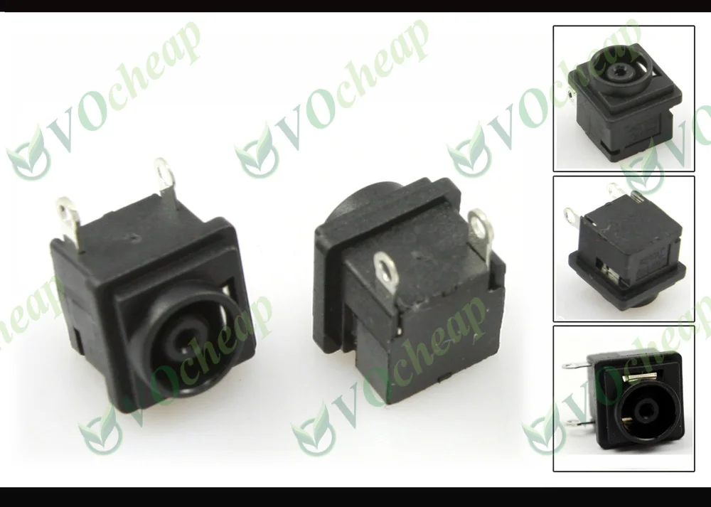 Laptop DC Power Jack Conector Soquete, Tomada de Carregamento, Apto para Sony PCG-FR, PCG-FRV, VGN-FJ, VGN-CR, Notebook, Novo, 10 Pcs