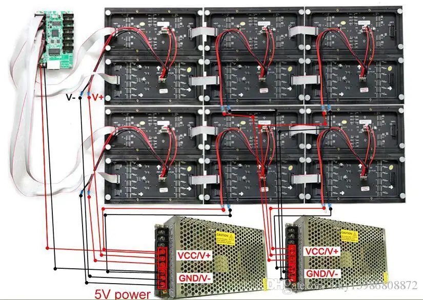 CE certification ultra-thin LED display power YY-D-200-5 switchable input voltage 220v/110v stable operation output  5V40A