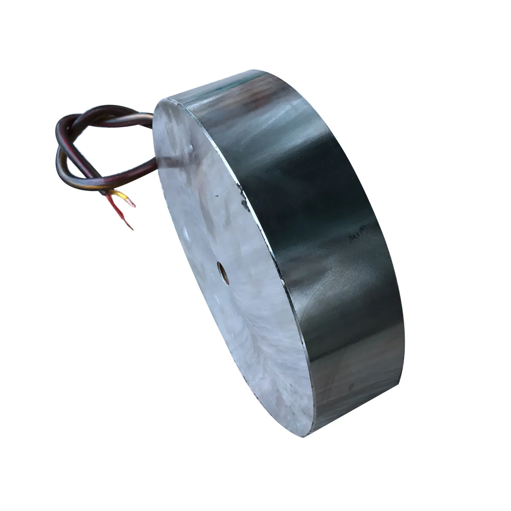 Imagem -05 - Segurando Elétrica Otário Ímã Eletroímã dc 12v 24v Sucção-copo de Elevação Cilíndrica 800kg Placa de Sucção China Yj160 50
