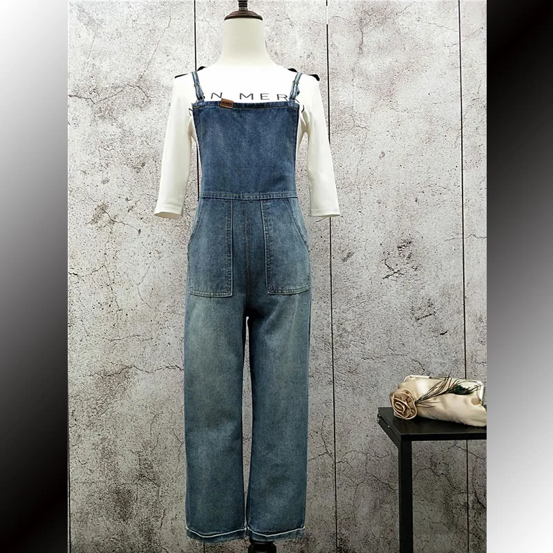 Free Shipping 2021 New Fashion Ladies overalls Pants High Quality Denim Jeans Summer Capri Jumpsuits And Rompers Summer S-XL