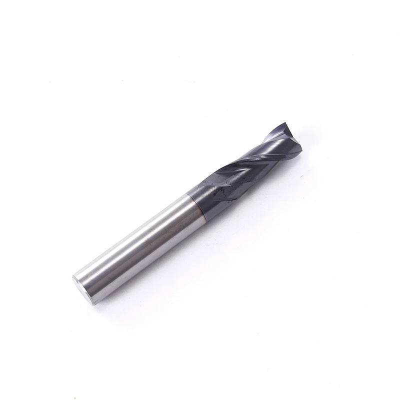 ZGT Endmill Cnc Tools Cutting HRC50 2 Flute Metal Cutter Alloy Carbide Tungsten Steel Milling Cutter End Mill 1mm 2mm 3mm 4mm