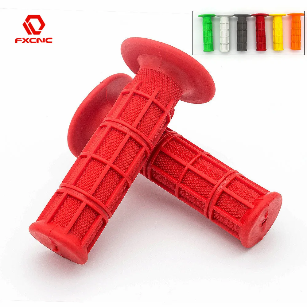 7/8\'\' 22mm Universal Motorcycle Grips handle Grip Rubber For Yamaha YZ 80 85 125 250 450 426F YZF R1 R6 R3 R25 MT03 FZ16 XT600