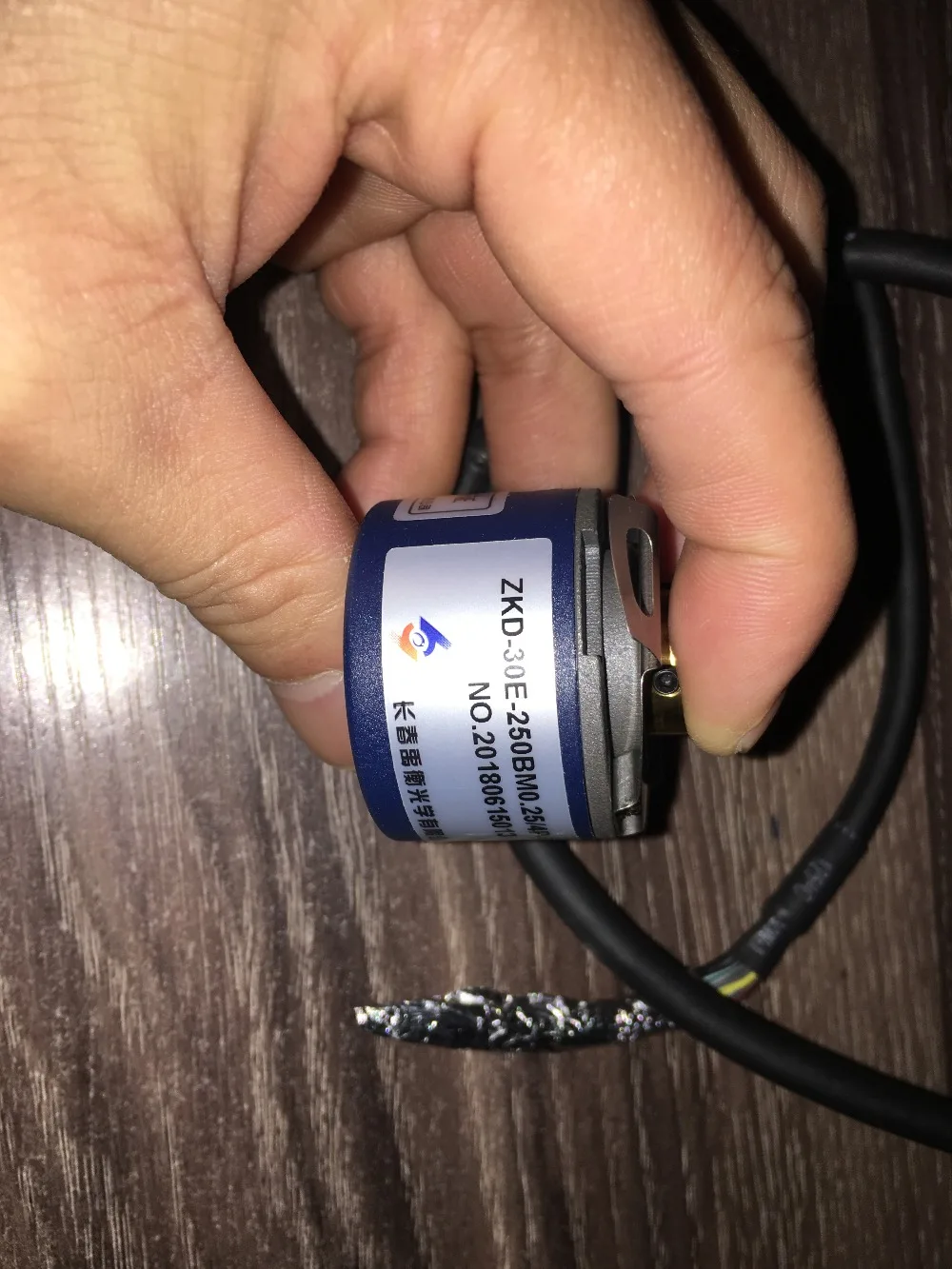 Changchun Yu Heng ZKD-30E-250BM0.25 / 4P-G05L-B-0.5m servo motor encoder new original ZKD-30E-250BM0.25/4P-G05L-B