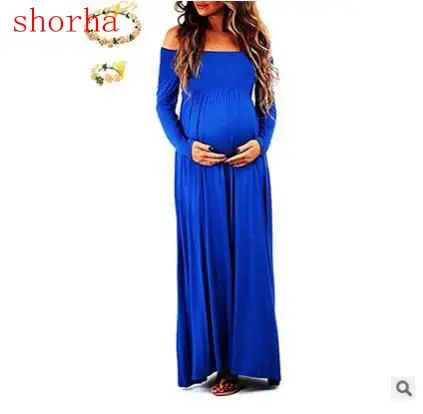 Fashion Maternity Dress for Photo Shoot Maternity Chiffon Dress For Pregnant Women Sexy Maternity Photography Props dresses