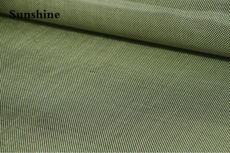 Carbon Fiber 3K Aramid 1500D Plain Weave Hybrid Fabric 185g/m2 Aramid Carbon Car Parts Canoes Kayaks Racing Shells Sports Cloth