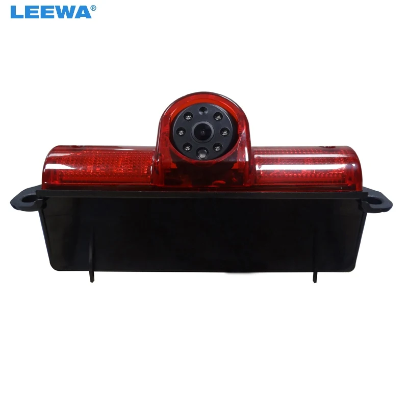 LEEWA Car LED Brake Light IR Rear View Reversing/Parking Camera For GM Express Chevy Savana cargo VAN #CA5373