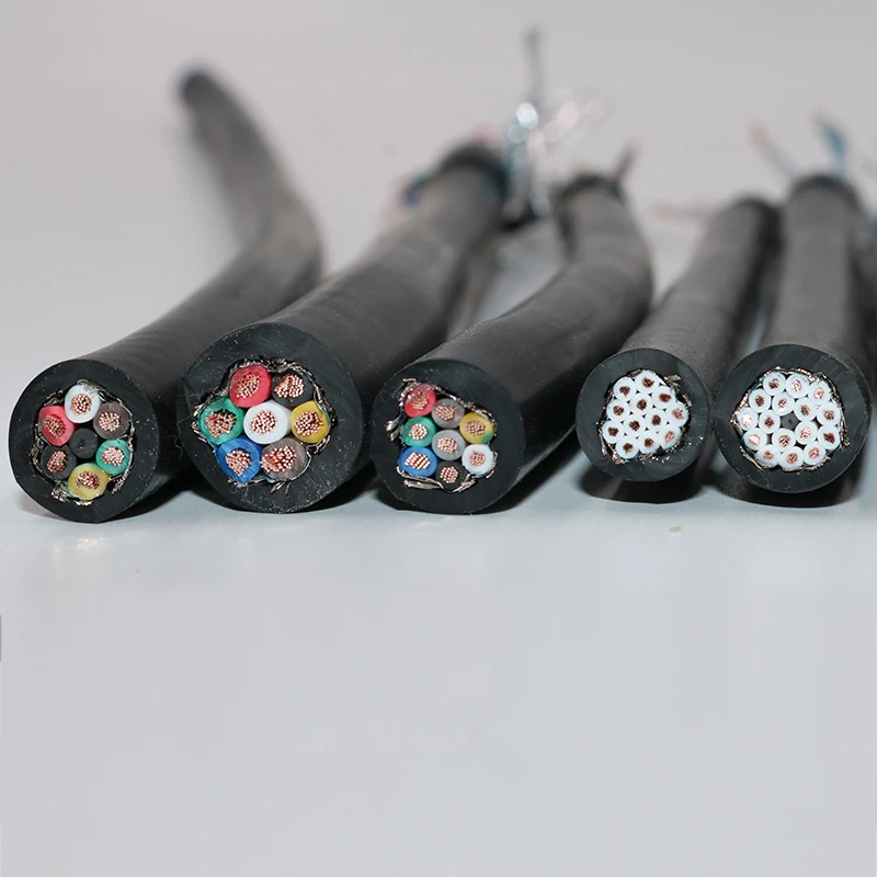 26AWG 24AWG 22AWG 2/3/4/5/6/7/8 core Shielded cable 1 meters pure copper RVVP shielded wire control cable UL2547 signal wir
