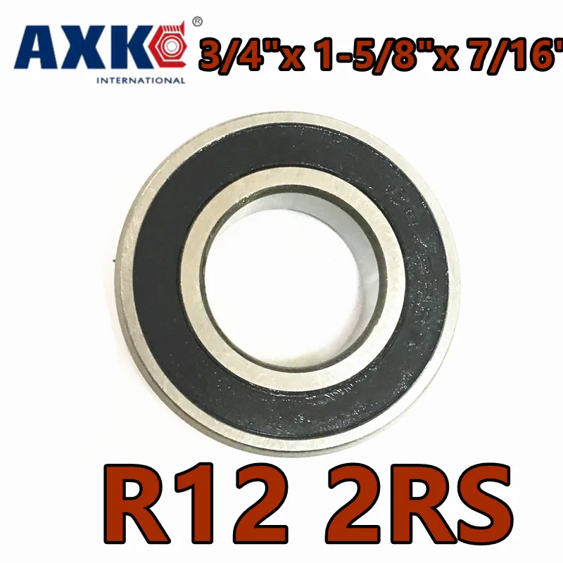 2023 Sale 2pcs Sr12zz Sr12 2rs R12-2rs R12 R12zz R122z Ball Bearing 19.05x41.275x11.112mm Inch Miniature 3/4