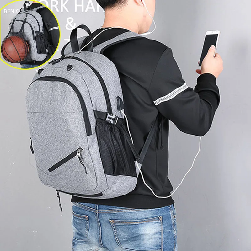 Basketball Backpack Gym Fitness Bag Sporttas Net Ball Bags for Men Sports Sac De Sport Men's School Boys Shoulder Bag XA414WA