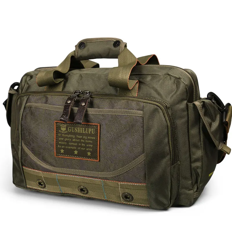 Ruil Men Camouflage Outdoors Travel Bag Portable Oxford Cloth Waterproof Shoulder Leisure Bags