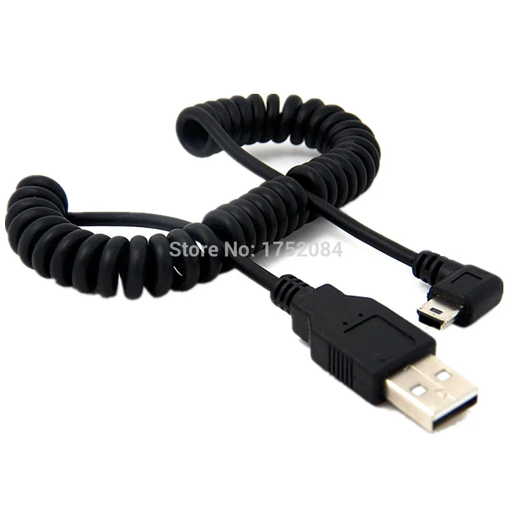 Cable Mini USB Retráctil 90° para Cámara Coche MP3/MP4 - imagen 4