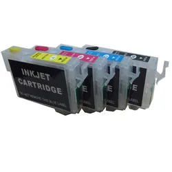 Cartucho de tinta recargable 129 T1291 para epson Stylus SX230 SX235W SX420W SX425W SX430W SX435W SX438W SX440W SX445W SX525WD