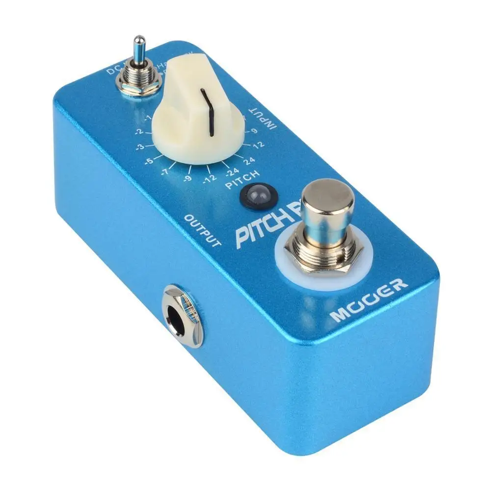 MOOER Pitch Box Compact Effect Pedal Harmony Pitch Shifting Detune 3 Mode True Bypass Guitar Pedal with Pedal Connector