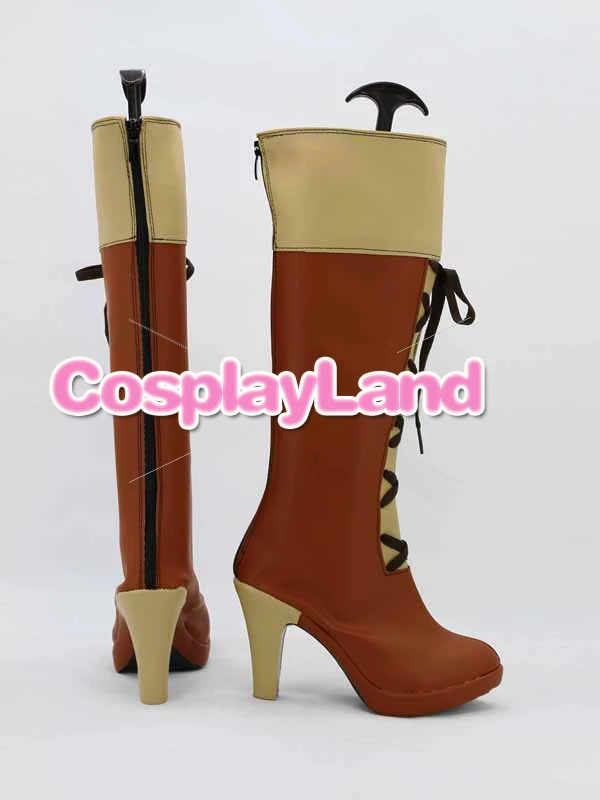 Kagerou project Dự Án Ayano Tateyama Hight Heel Cosplay Boots Giày Dép Anime Đảng Cosplay Boots Custom Made cho Phụ Nữ Trưởng Thành Giày