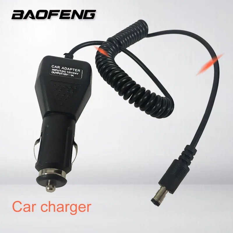 

BAOFENG Car Charger battery Cable Walkie Talkie Accessories LineFor UV-5R UV-82 UV-5RE uv-9r UV-XR Uvb2 Plus TG-UV2