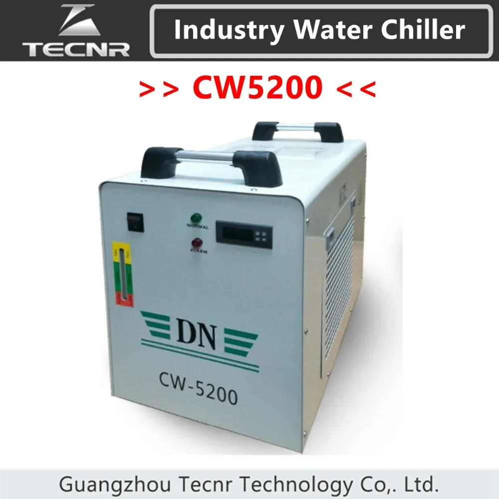 TECNR CW5200 industrial water cool chiller for laser machine cooling 150W laser tube device