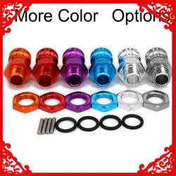 Wheel Hub M17 17mm Hex adapter M23 23mm 1/8 RC Car Upgraded Parts HSP Extension Adapter 12mm Nut  x4 Longer Combiner Coupler