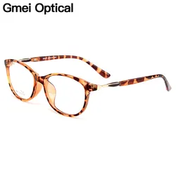 Gmei Optical Trendy Ultralight TR90 Oval Full Rim Women Optical Glasses Frames For Women's Myopia Presbyopia Spectacles M041
