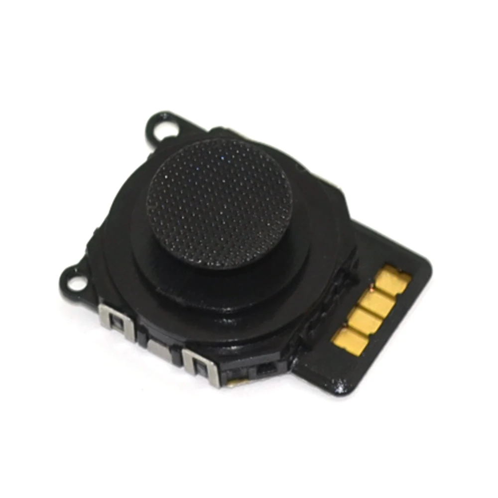 عصا تحكم تناظرية ثلاثية الأبعاد لمحطة تشغيل سوني ، زر عصا ، وحدة استشعار ، سوداء ، محمولة ، وحدة تحكم PSP