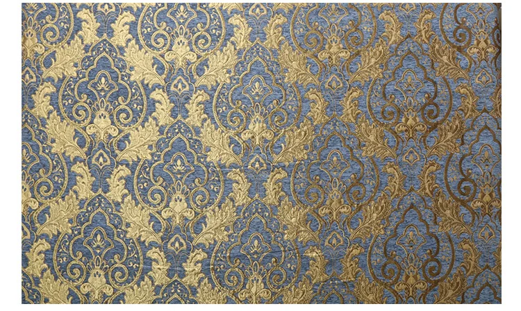 European style jacquard furniture fabric for cushion sofa chair quilting sewing patchwork delicate tissue upholstery 145cm width