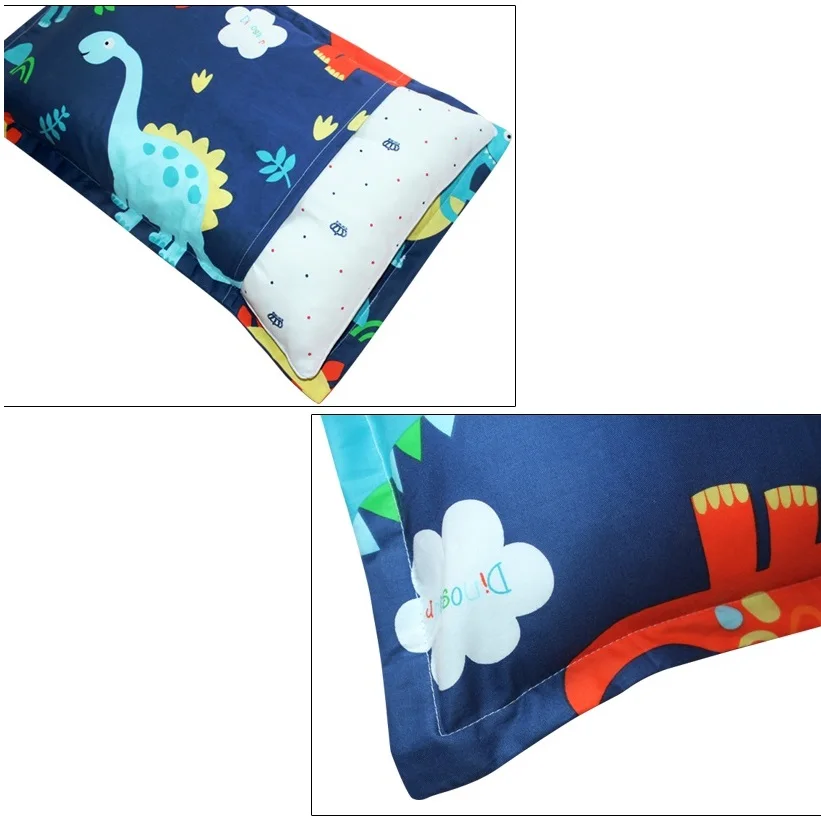 1 Buah Sarung Bantal Bayi 30X50Cm 100% Katun Sarung Bantal Bayi Kartun Tempat Tidur Ganti Sarung Bantal Anti-kotor untuk Anak-anak Balita