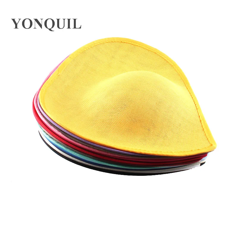 New Arrival Multiple Colors 30 CM Derby Hair Hat Fascinator Base Wedding Party Church Banquet Hair Accessory 5Pcs/Lot SYB05 image 6
