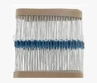 1 Pack 400Pcs 1/4w 1% Metal Film Resistor Resistance Assortment 20Pcs