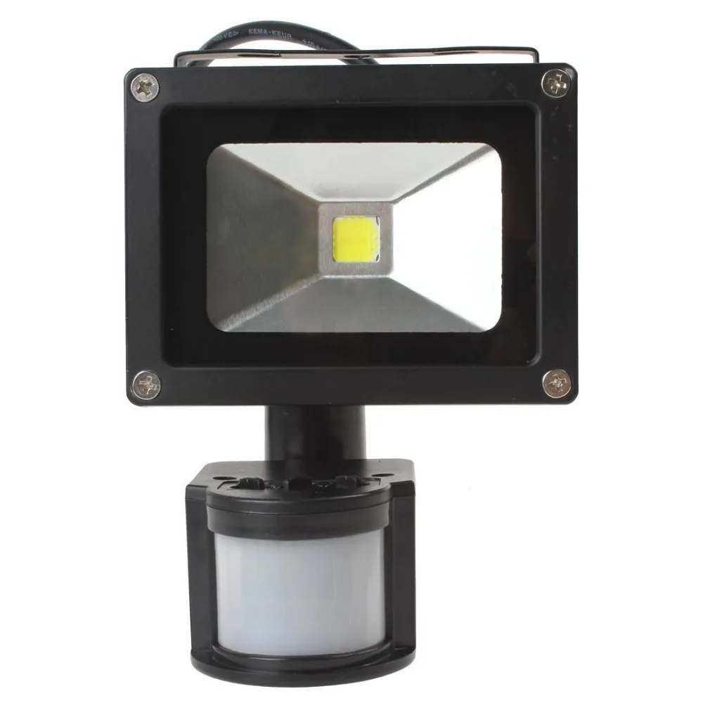 20W PIR Infrared Body Motion Sensor LED Garden Light Flood Light Path Wall Lamps AC 85-265V Waterproof Outdoor Landscape Lamp