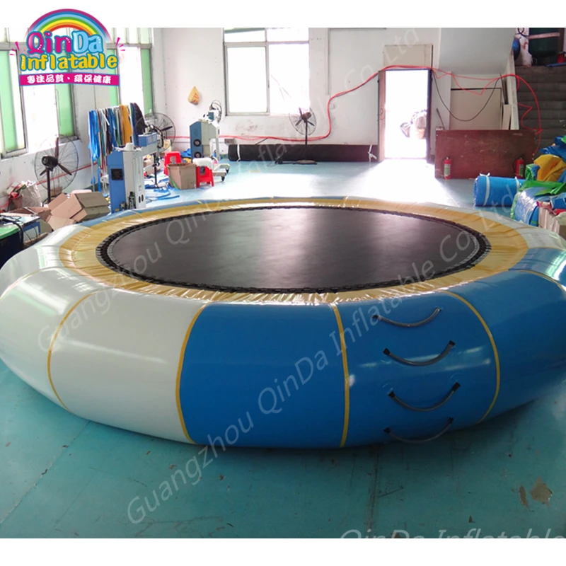 

4m Factory Directly Selling Inflatable Air Sea Trampoline,Inflatable Trampolines,Water Jumping Bed Commercial Trampoline