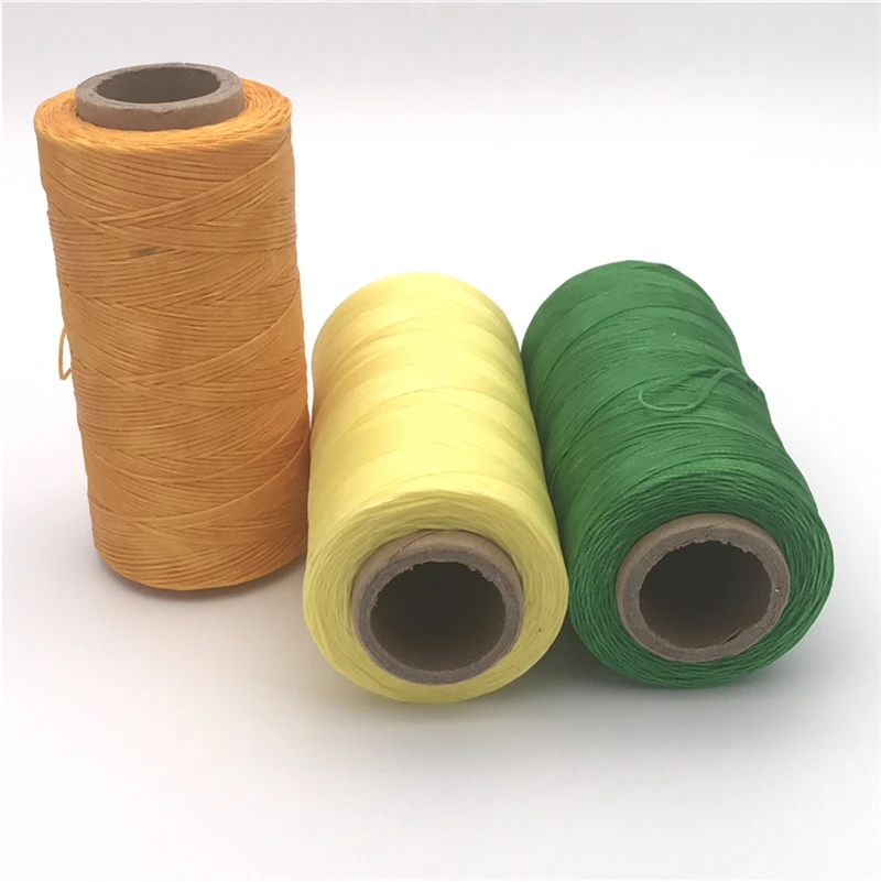 Colourful Durable 260 Meters 1mm 150D Leather Waxed Thread Cord for DIY Handicraft Tool Hand Stitching Environmental Thread Gift