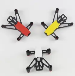 Q100 Mini Camera spazzolata Quadcopter Frame Camera Quadcopter Fpv Parts accessori per droni fai da te in fibra di carbonio Rc Racing Drone Frame Kit