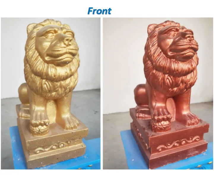 Free Shipping Garden Outdoor Decoration ABS Plastic Concrete Animal Lion Molds