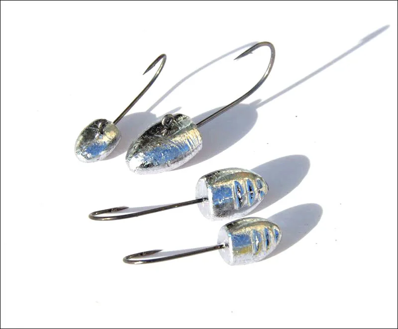 Original Farbe Wurzel Angeln Jig Fisch Kopf Haken 2g/3g/5g/7g/10g/14g/20g Weicher Köder Wurm Köder Haken Lot 4-10 Stück – Detail 7
