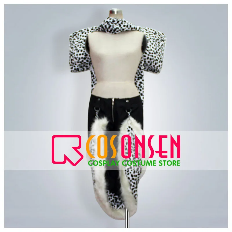 

COSPLAYONSEN ZONE-00 Senryo Cosplay Costume Black White Color Any Size