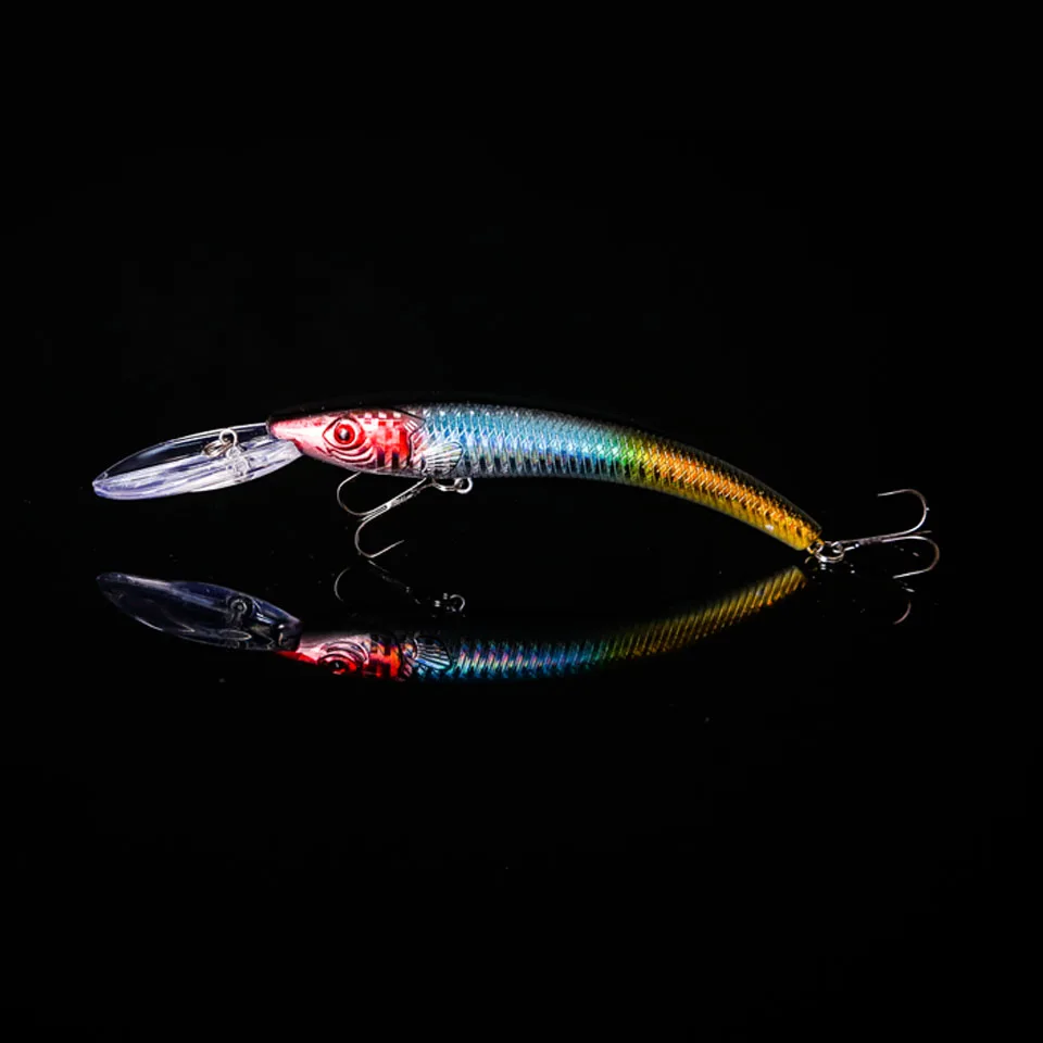 WALK FISH 1PCS 15.5cm 15.2g 3D Eyes Lifelike Bass Carp Fishing Lures Wobbler Minnow Fishing Tackle Artificial Bait Hard Baits