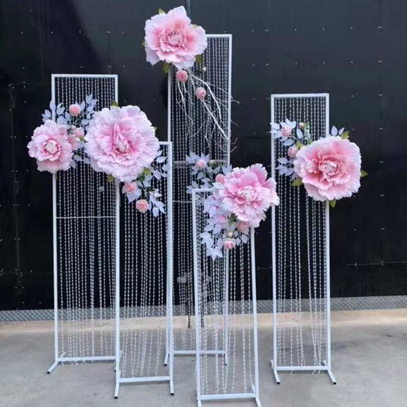 Artificial Peony Wedding Party Decoration Large Flower Show Props Fake Flowers DIY Flower Background Wall  Decoration