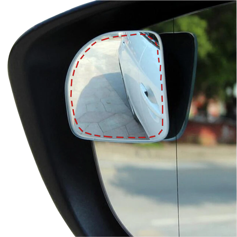 

Original 360 Adjustable Degree frameless ultrathin Wide Angle Blind Spot mirror for parking Auxiliary rear view mirrors