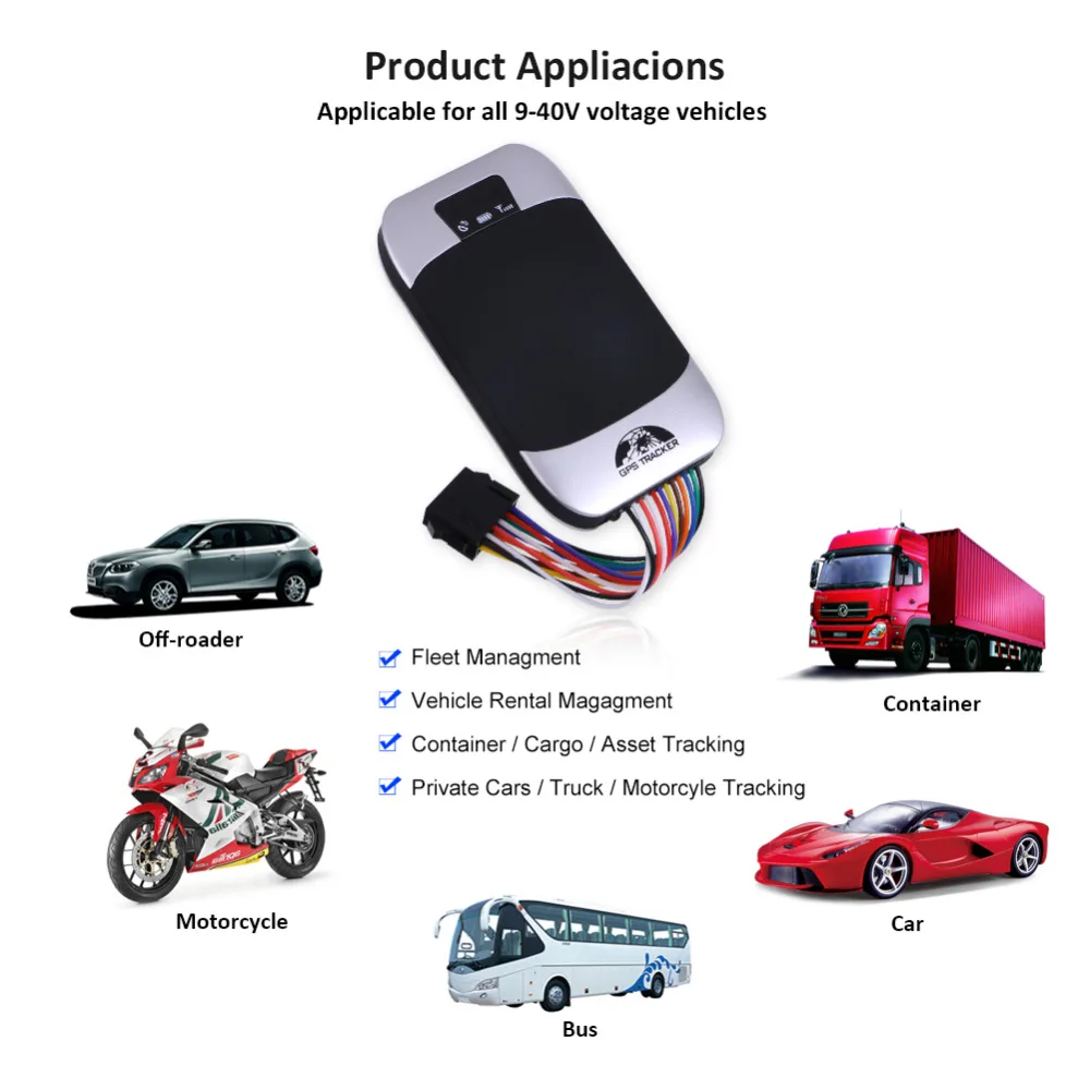 GPS Tracker Car GPS Locator Coban TK303F Waterproof Cut Off Oil Vehicle Tracker Fuel Detect Realtime Tracking Device Shock Alarm