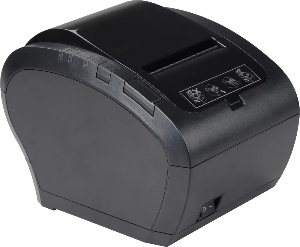 80mm Thermal Receipt Printer Automatic cutter Restaurant Kitchen POS Printer USB+Serial+Ethernet Wifi Bluetooth NETUM