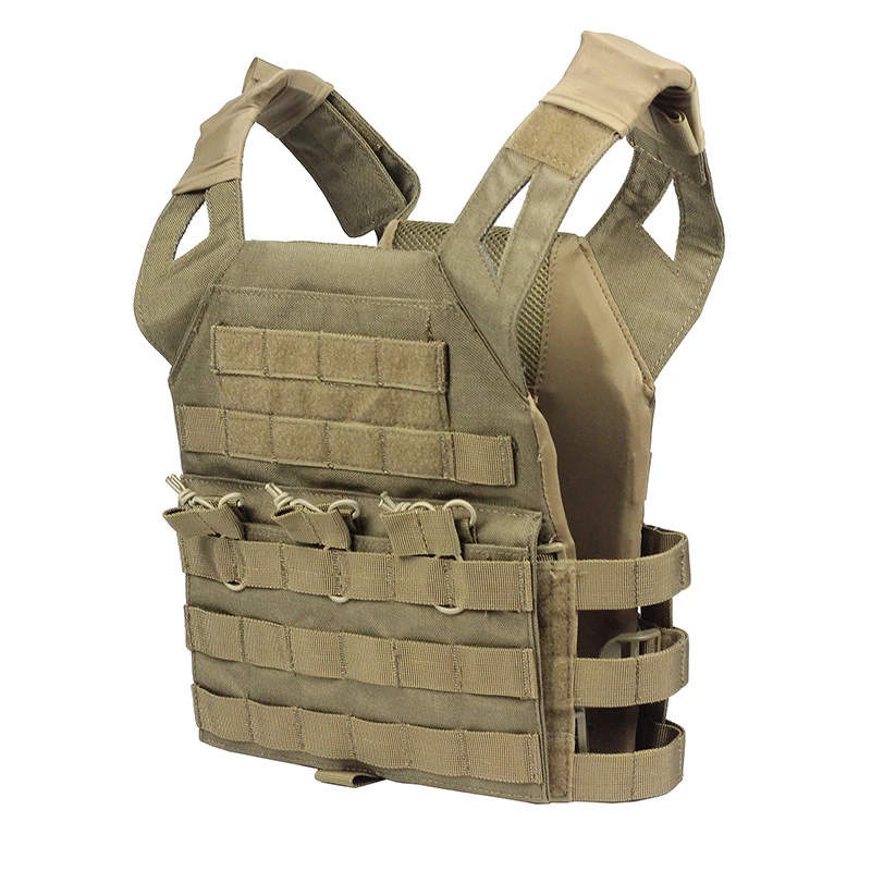 Children Mini 1000D Tactical Hunting Molle Plate Carrier JPC Vest Safety Protection For Kids Outdoor Activity image 5