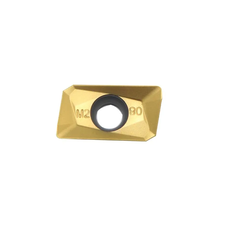 

10PCS APMT1604PDER M2 gold steel cast iron machining face milling cutter