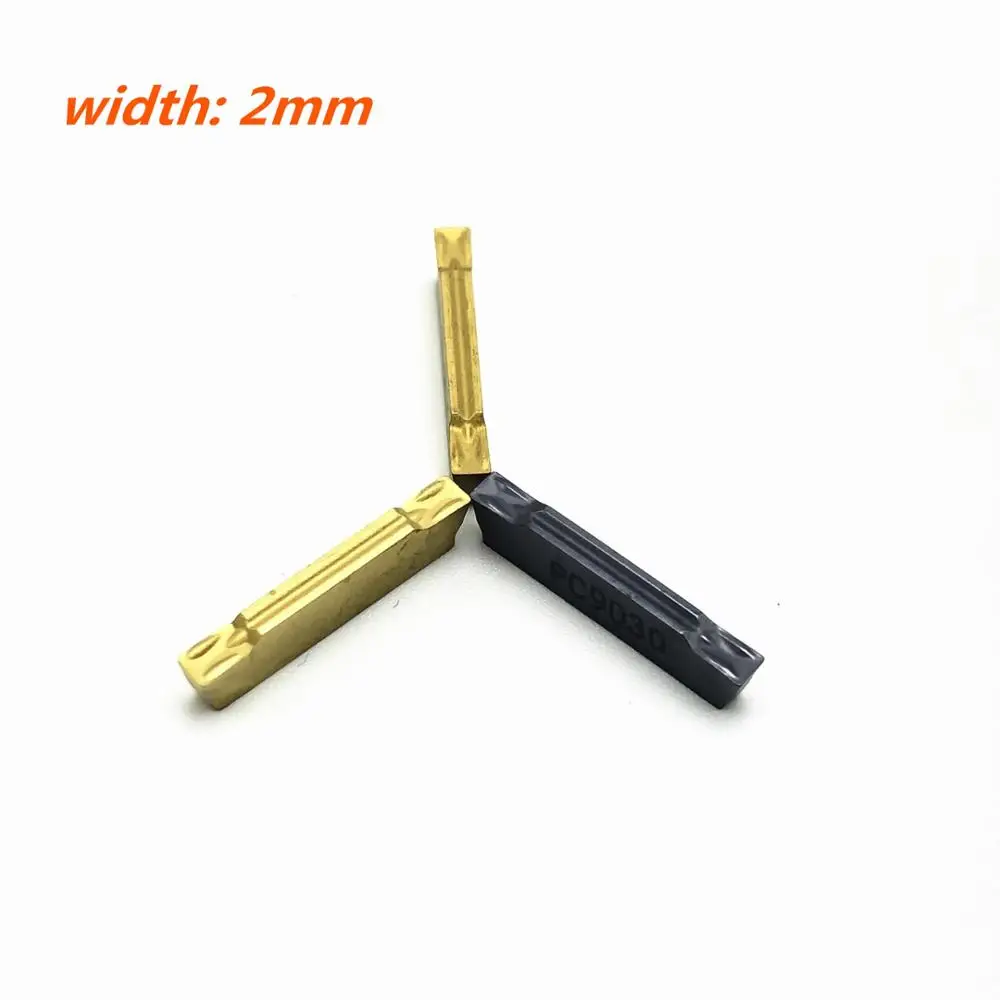 Khía lưỡi MGMN200G NC3020 NC3030 PC9030 cao chất lượng kim loại máy tiện CNC máy công cụ cắt công cụ carbide khe cắm lưỡi