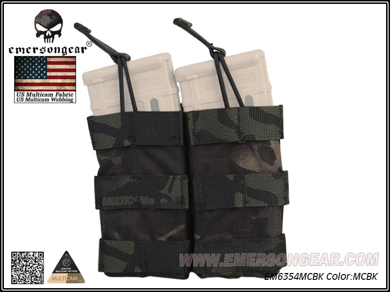 emersongear modular open top double magazine pouch for 5.56 em6354