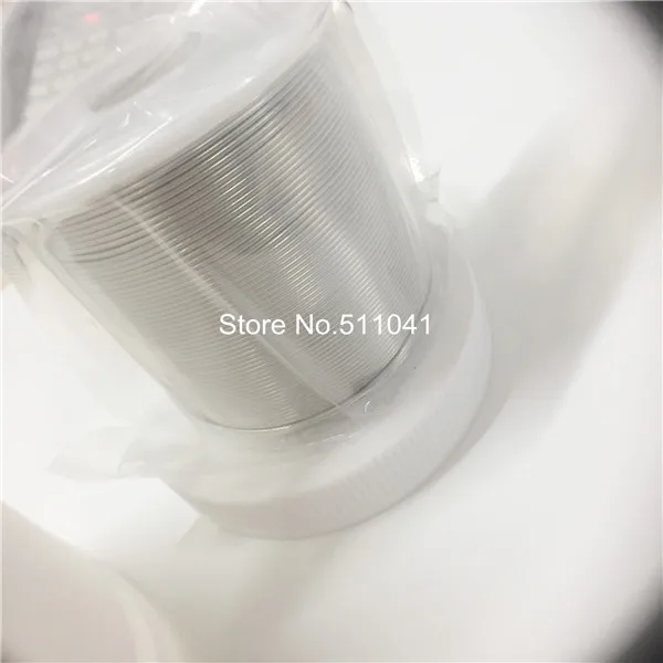 Purezza 99.9% Indio Lega di Stagno Filo di Diametro 1.0 millimetri per evaporazione Placcatura, Materiali di rivestimento Sotto Vuoto, Paypal