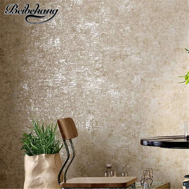 beibehang industrial wind solid color wallpaper nonwovens living room bedroom clothing store simple plain wallpaper nostalg