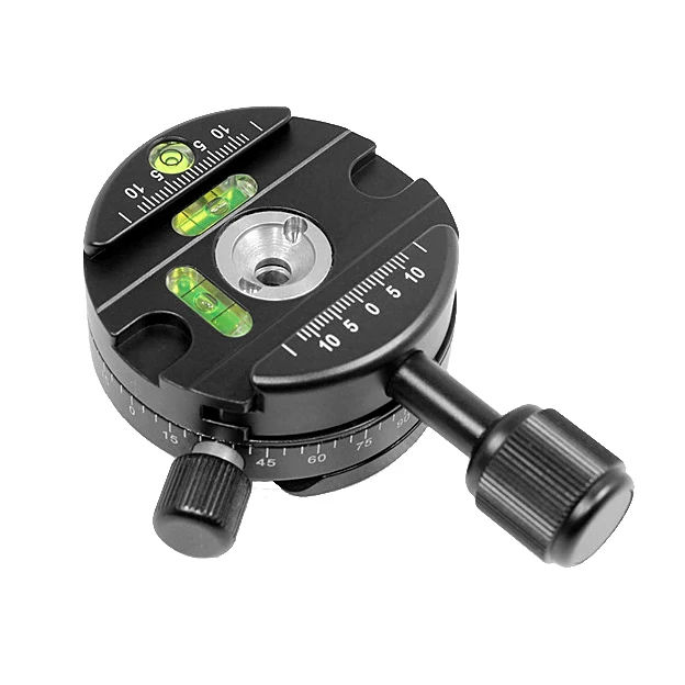 Professional Tripod Monopod Panoramic Panorama Head Quick Release Plate Clamp for Canon Nikon DSLR Camera for Akai Accessories